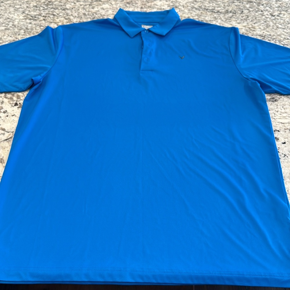 Callaway Blue Golf Polo Large